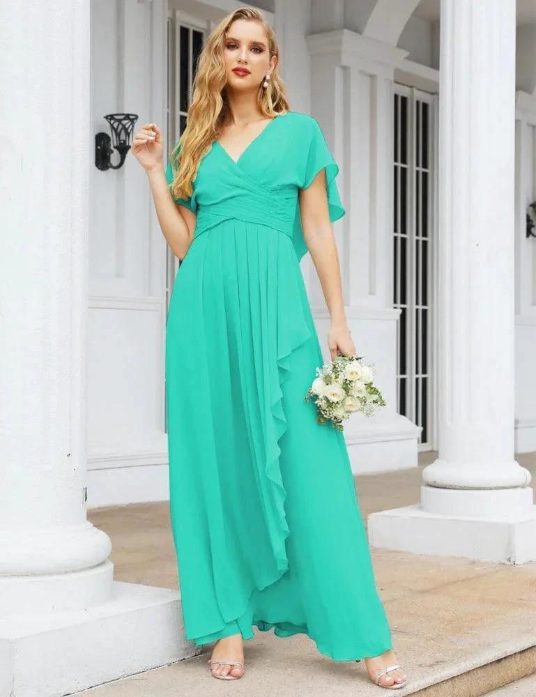 Numbersea Bridesmaid Dresses Backless Formal Prom Gowns for Evening Party Mother of The Bride Dress 28040 by numbersea