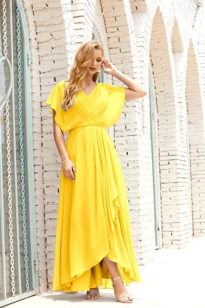 Zapdress Mother of The Bride Dresses Plus Size V-Neck Floor Length Formal Prom Dress for Wedding Guest 28020 (ZD17058)