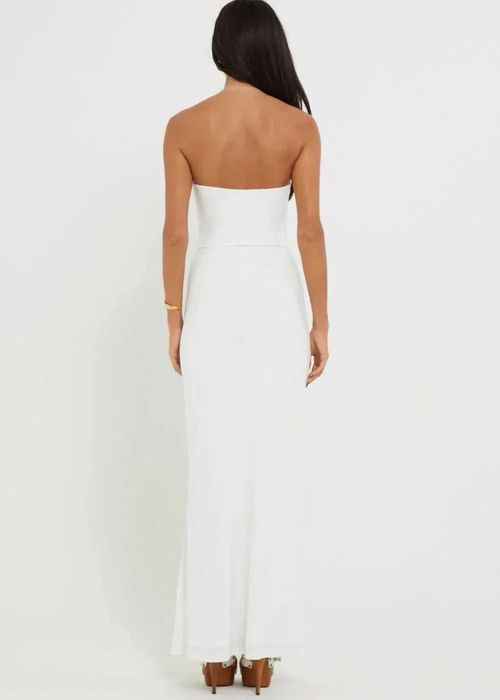 Isla Midnight Strapless Cut Out Maxi Dress