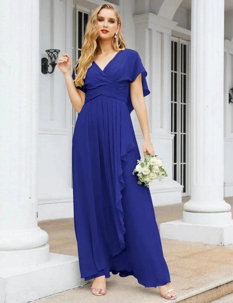 Numbersea Bridesmaid Dresses Backless Formal Prom Gowns for Evening Party Mother of The Bride Dress 28040 by numbersea