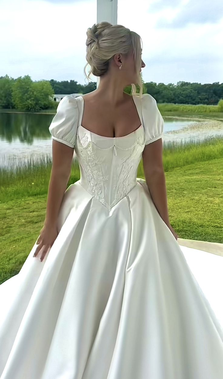Wedding gown ball gown dress princess bridal dress - FashionDia