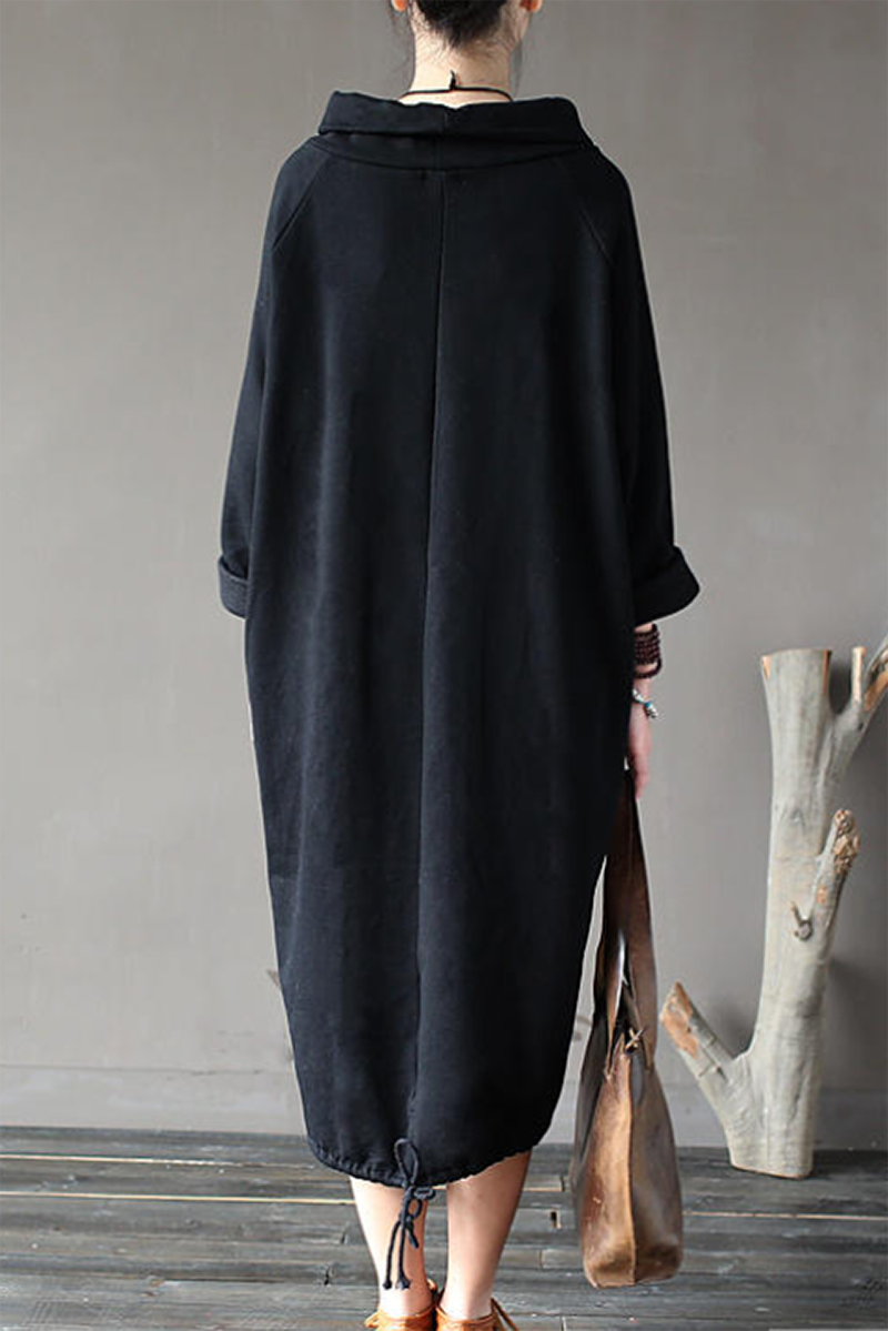 Nuria Chic Long Sweater Dress Premium Wardrobe Essential