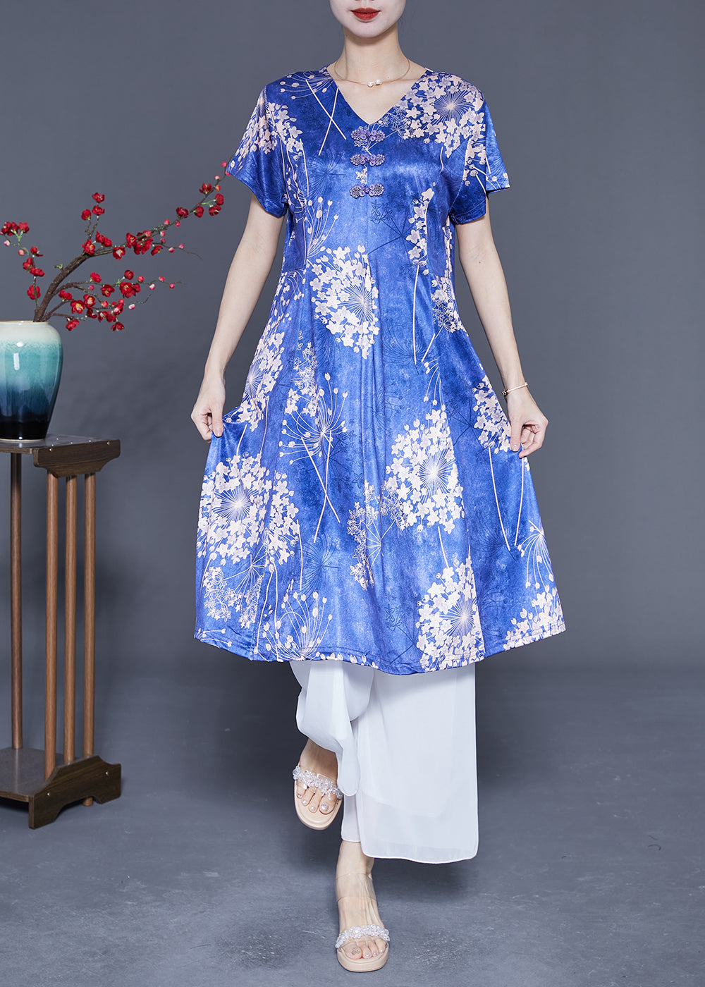 A Vintage Style Dress with Delicate Timeless Details