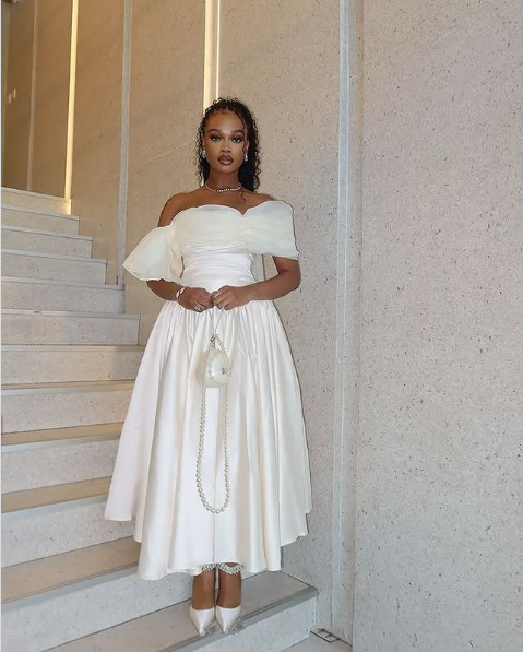 Off-the-Shoulder Evening Prom Dresses New Long Party Gowns - View 4 | FashionDia