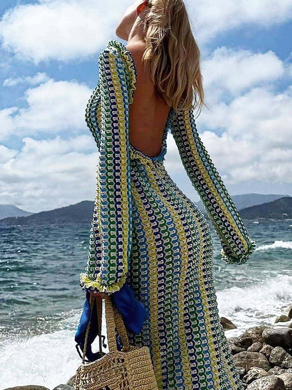 Maxi Dress Holiday Beach - Yellow