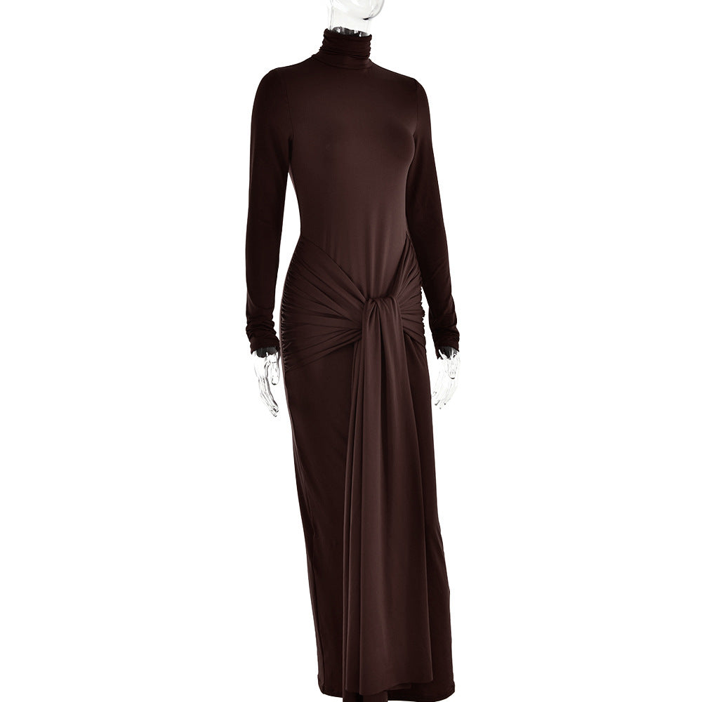 Roma Maxi Dress Brown