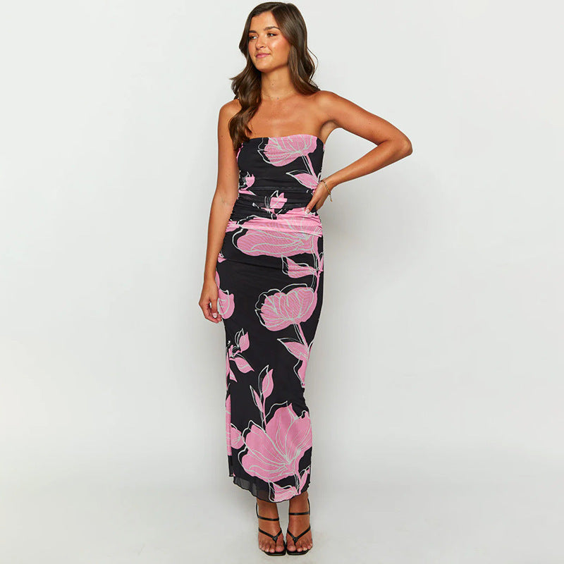 Helberg Maxi Dress Pink