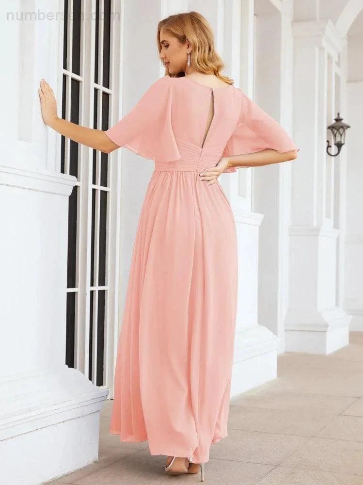 ZapDress Bridesmaid Dresses for Women Wedding Long Party Prom Dress 28068 (ZD16988)