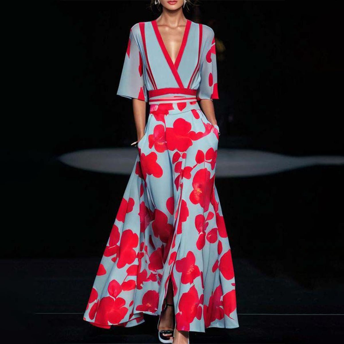 Adela Elevated Maxi Dress Designer Edit