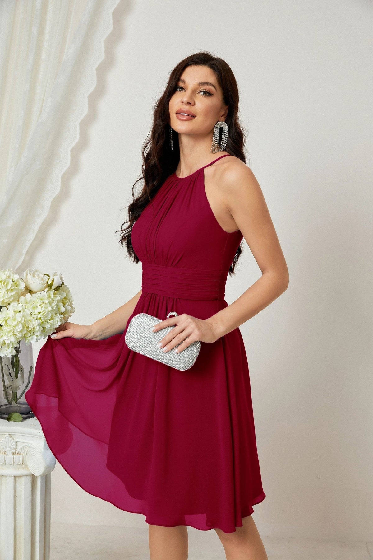 Halter Homecoming Dresses Formal Evening Party Cocktail Dress 28011 by numbersea