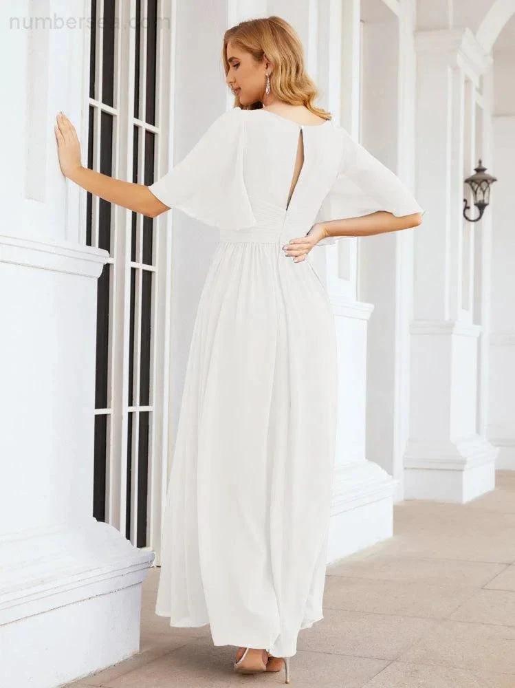 ZapDress Bridesmaid Dresses for Women Wedding Long Party Prom Dress 28068 (ZD16988)
