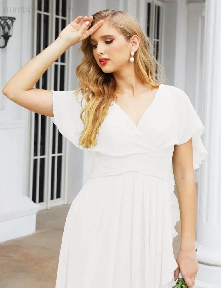 ZapDress Bridesmaid Dresses Backless Formal Prom Gowns for Evening Party Mother of The Bride Dress 28040 (ZD16998)