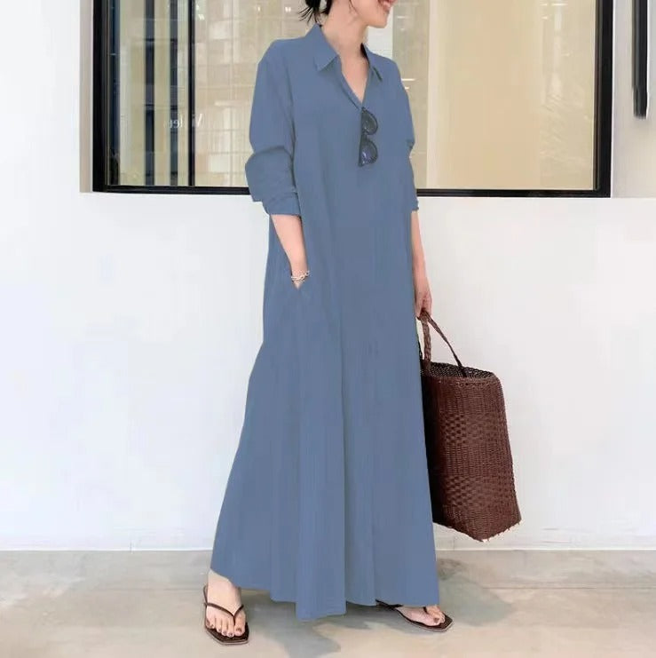 Lucia Premium Women's Long Sleeved Polo Dress Chic Silhouette Collection