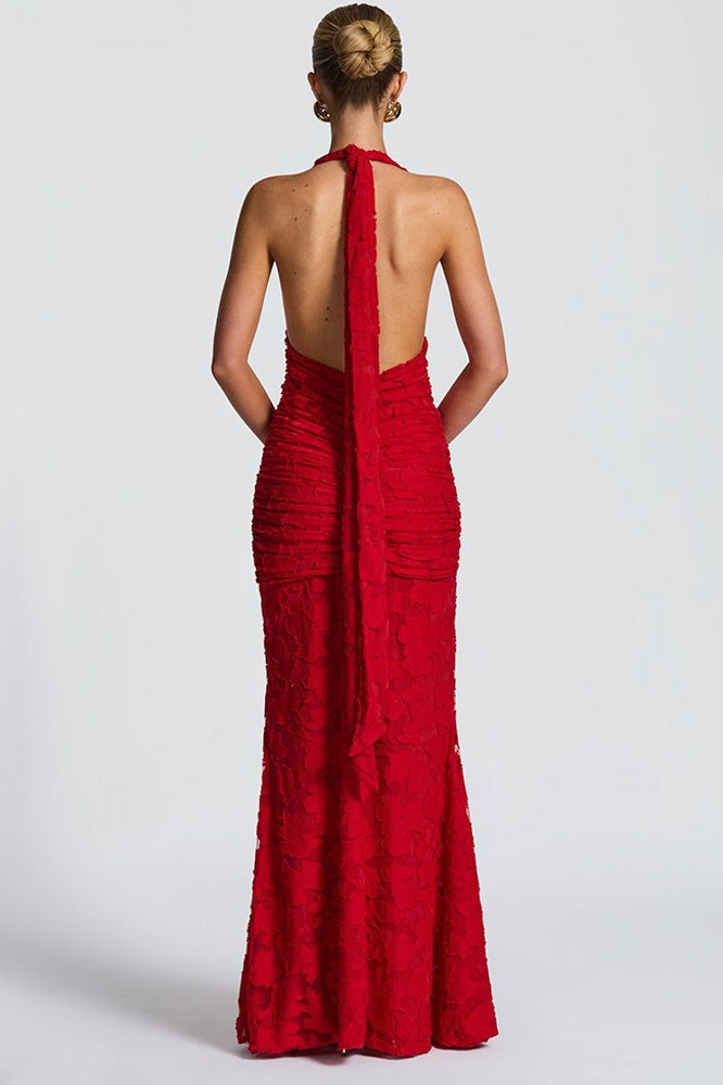 Tie Up Ruched Dress with Premium Everyday Styling Boutique Fashion Style