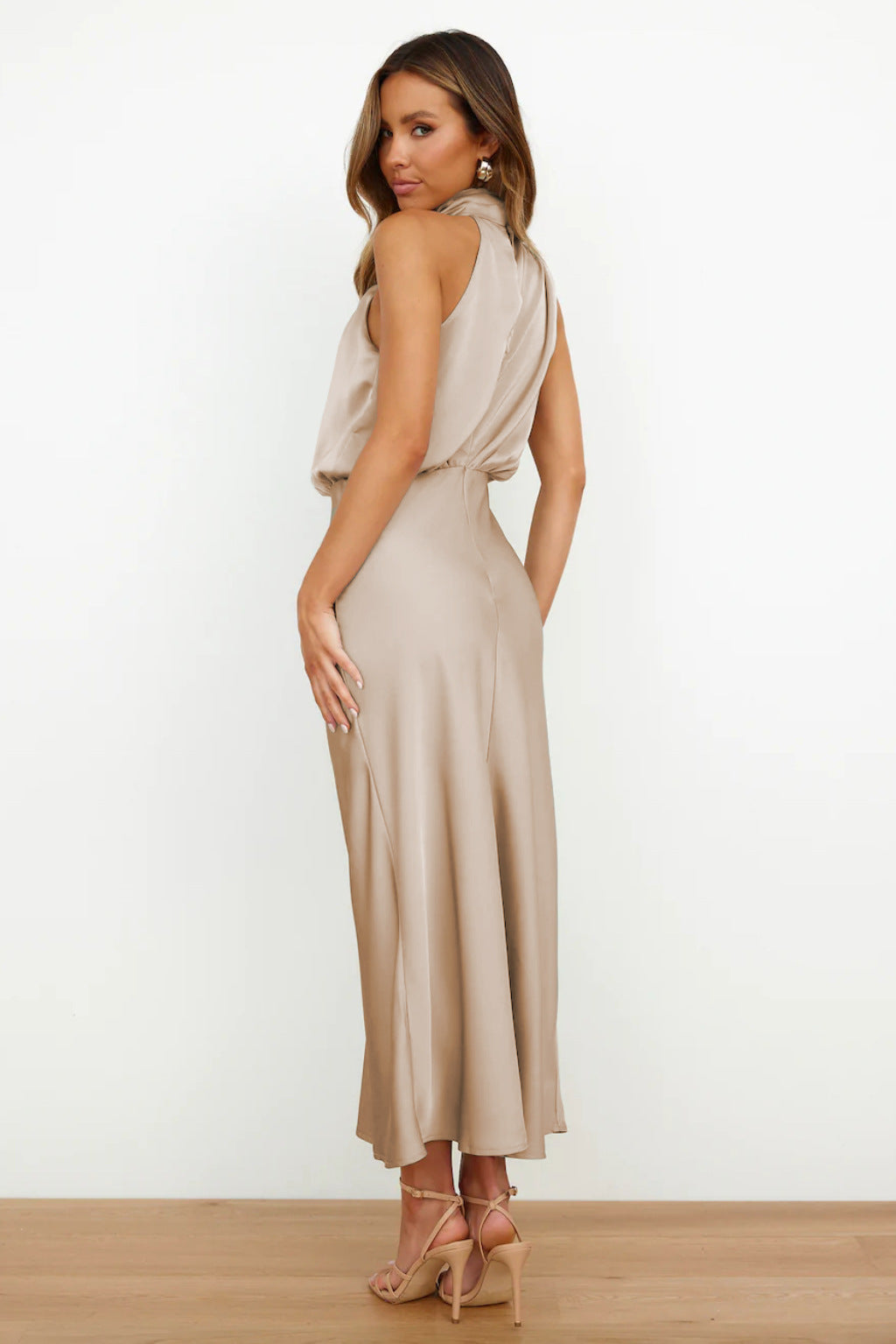 Tiffany Elegant Satin Dress
