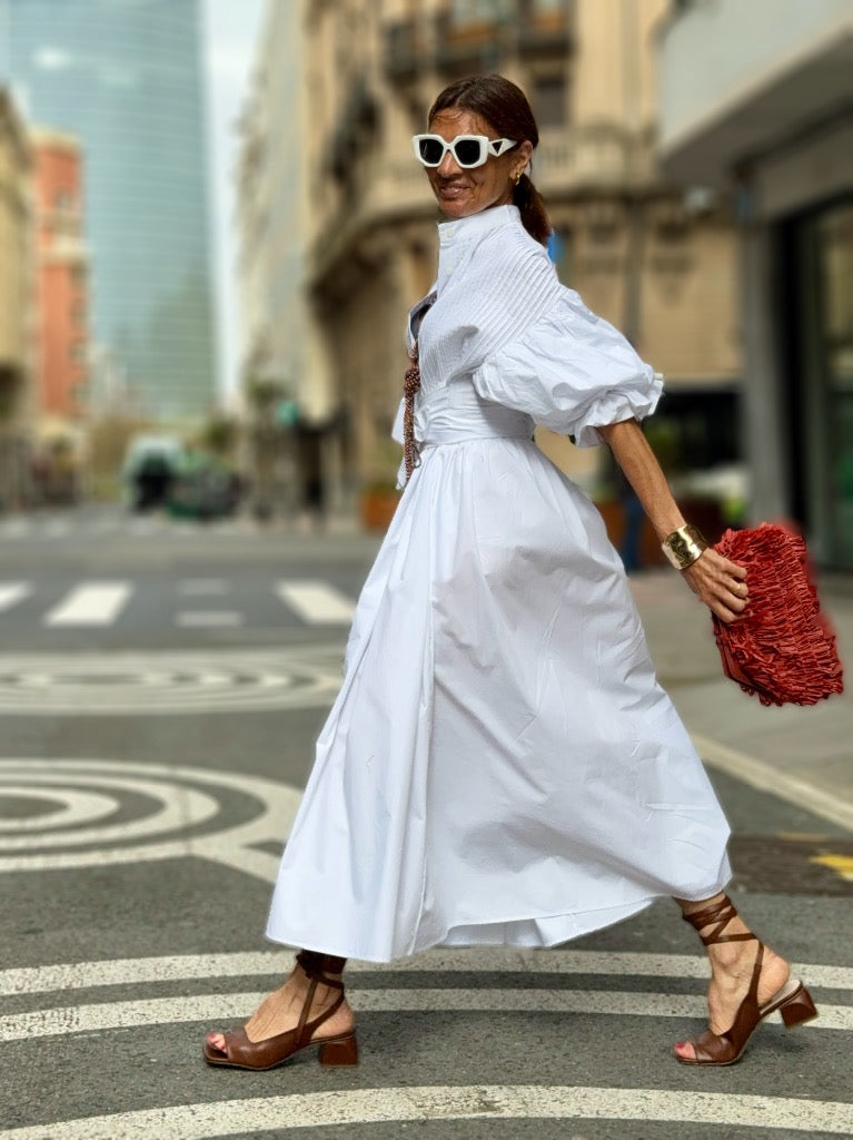 Reina Timeless White Dress Boutique Collection