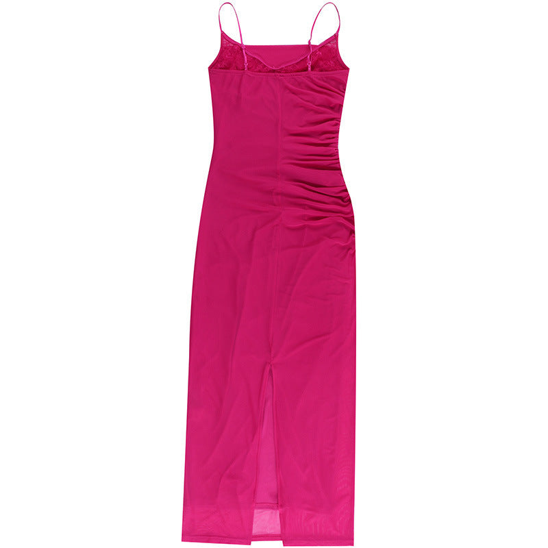 Jasmine Dress Rose Red