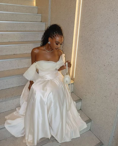 Off-the-Shoulder Evening Prom Dresses New Long Party Gowns - View 5 | FashionDia