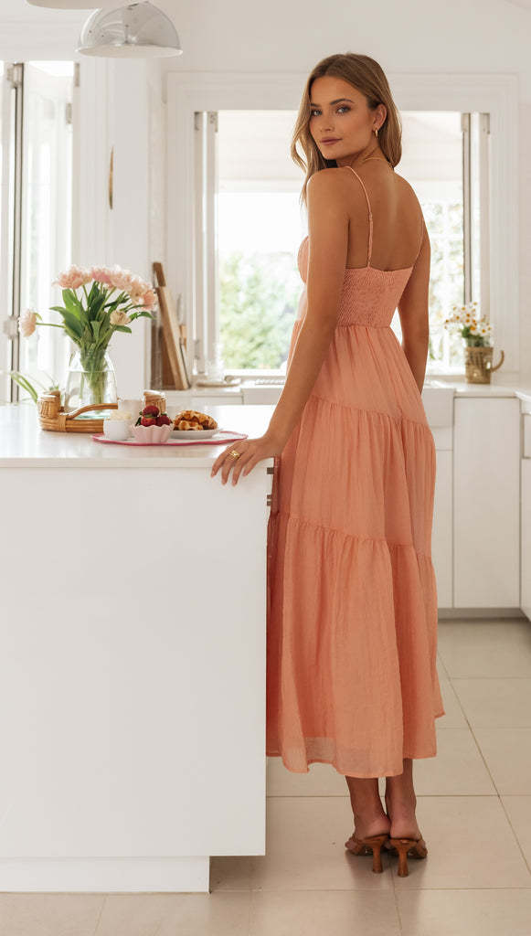 Miana Dress Orange