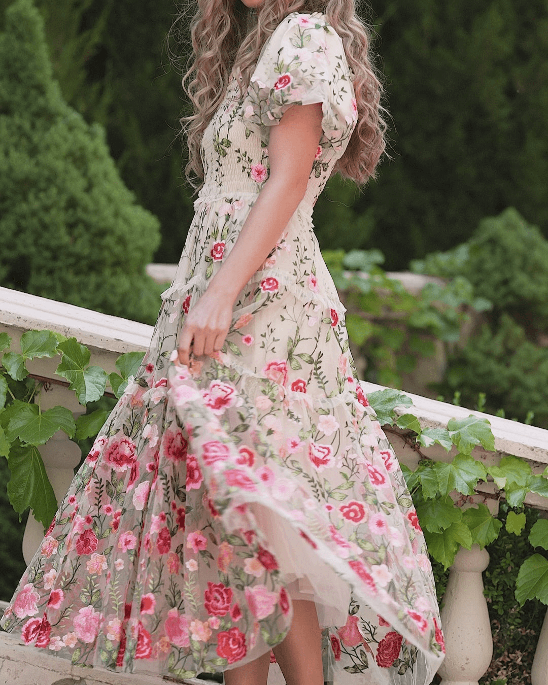 Floral Printed Dress - Fashionpara