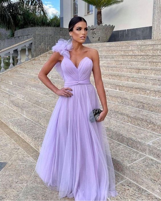 Purple Prom Dresses Long Sexy Prom Dress