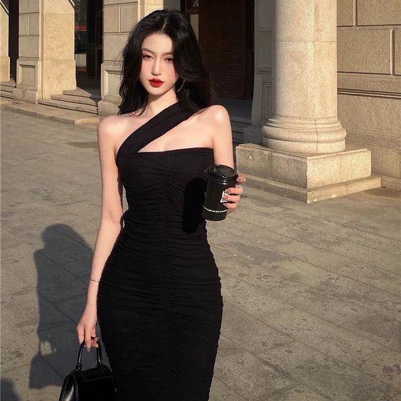 black simple prom dresses evening dresses