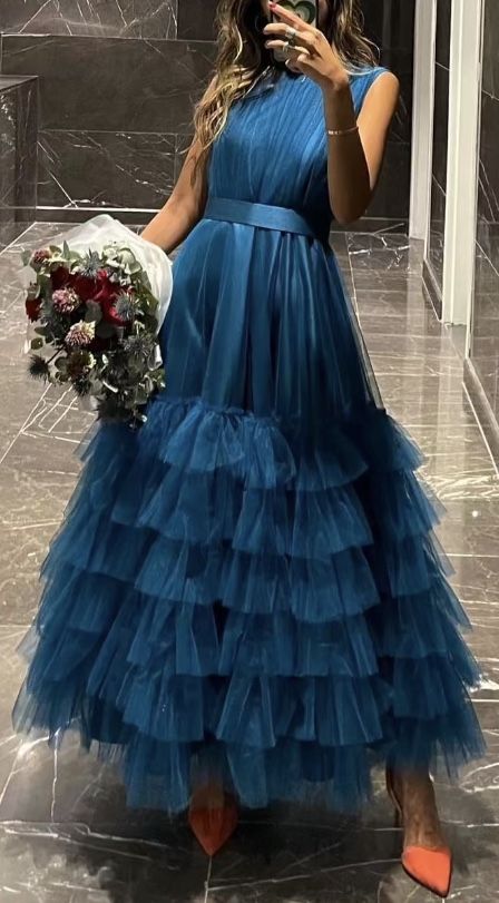Teal Prom Dresses Long Evening Gowns