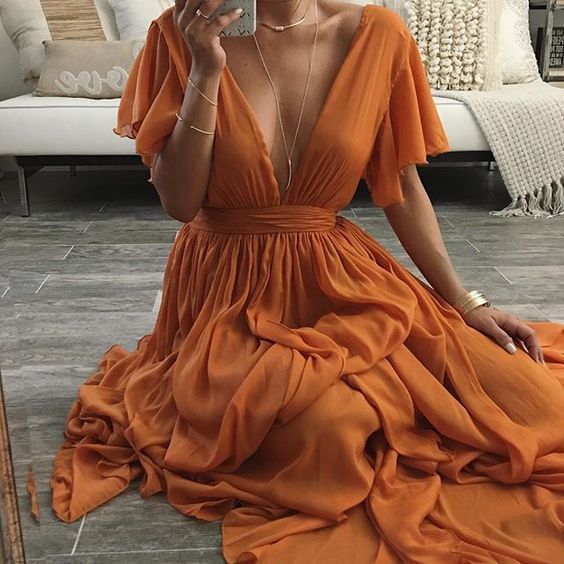 Charming Prom Dress,Chiffon Evening dress