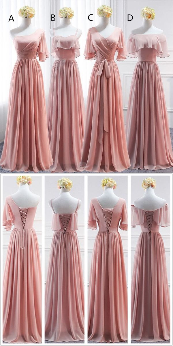 Gorgeous Bridesmaid Dress Chiffon Long Dress