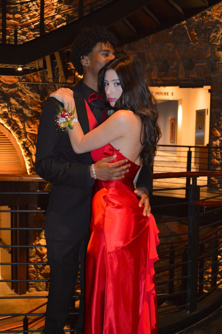 V Neck Red Prom Dress Formal Graduation Party Dress