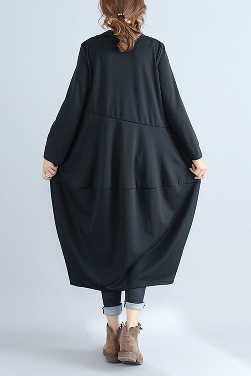 Azucena Elevated Urban Midi Comfort Dress Premium Wardrobe Essential