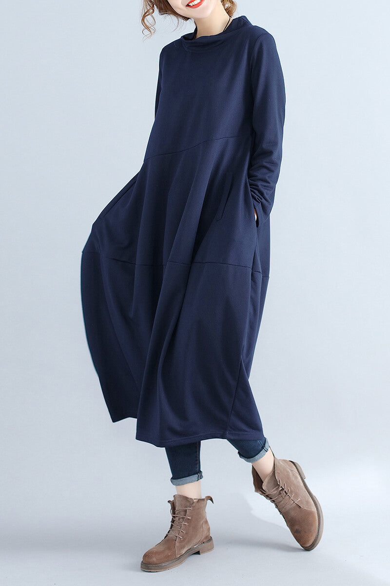 Azucena Elevated Urban Midi Comfort Dress Premium Wardrobe Essential