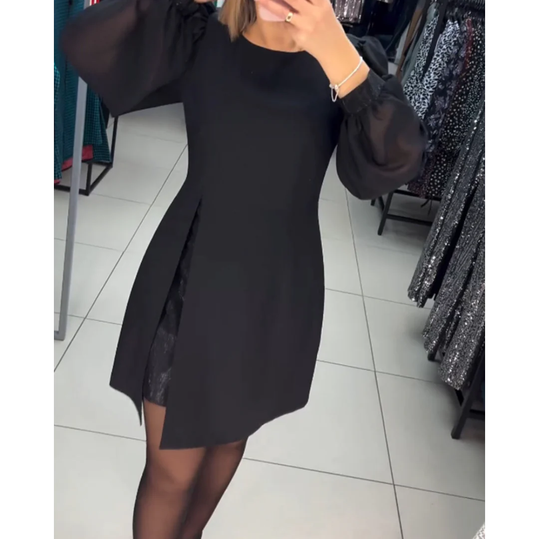 Francisca Aesthetic Plain Dress Evening Wear Edit