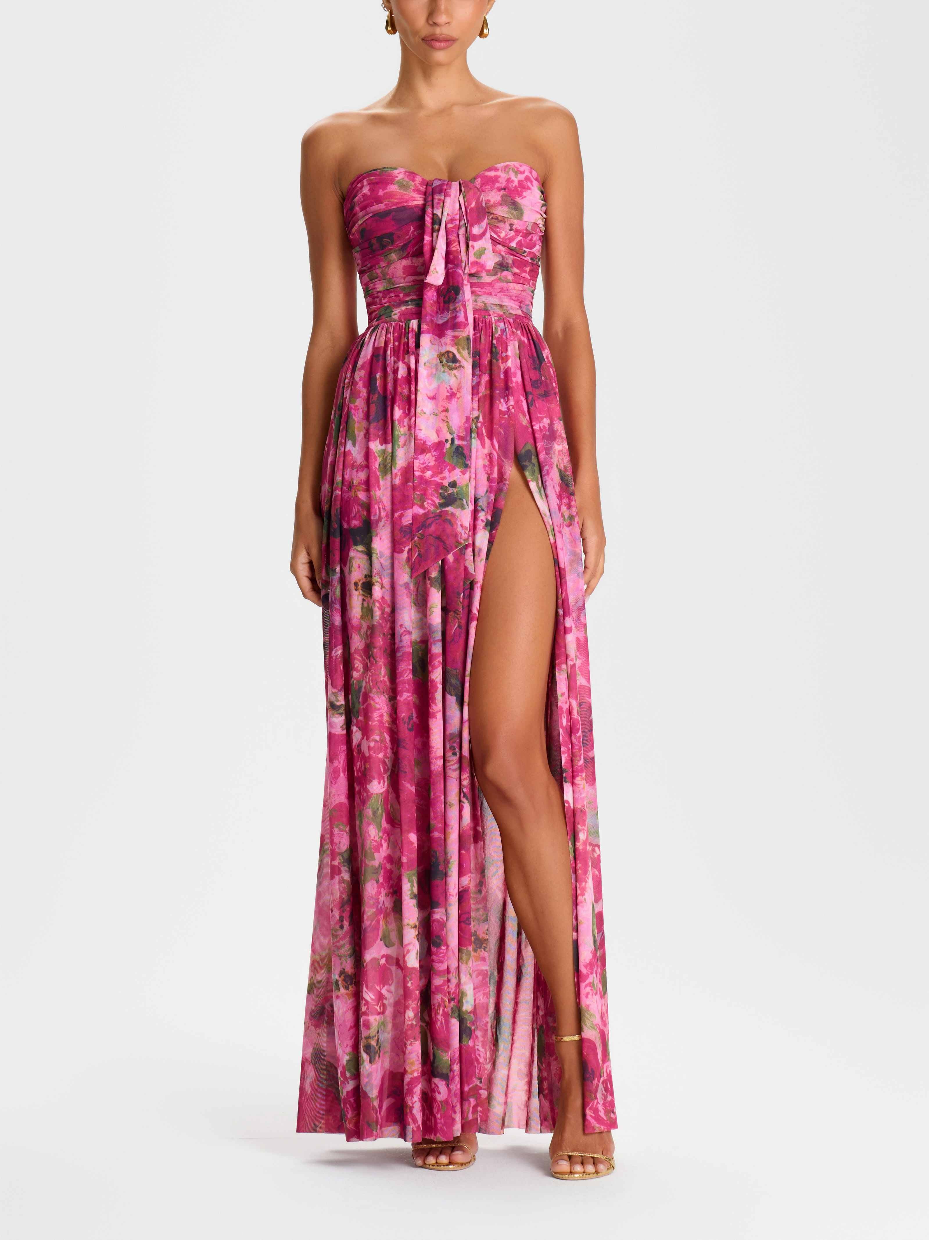Aria Floral Maxi Dress