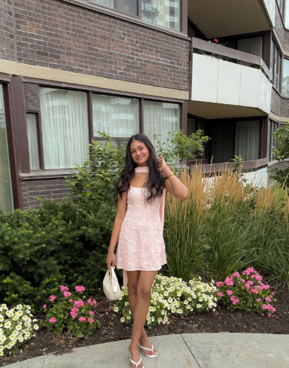 Sparkly Spaghetti Straps Sequin Short Prom Dress Formal Graduation Homecoming Dress With Ribbon D741