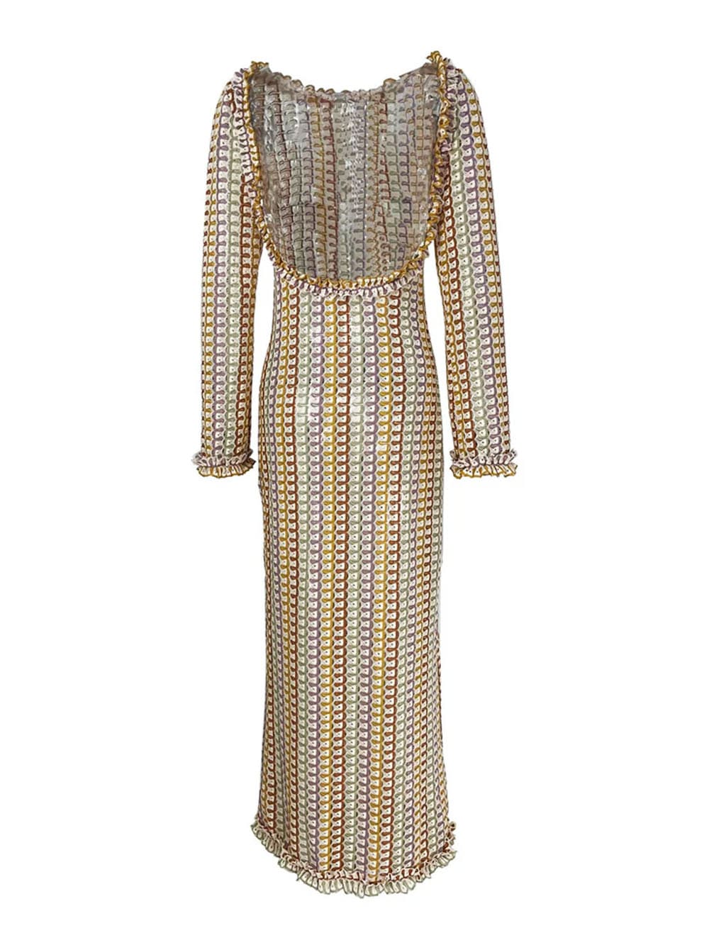Maxi Dress Holiday Beach - Brown