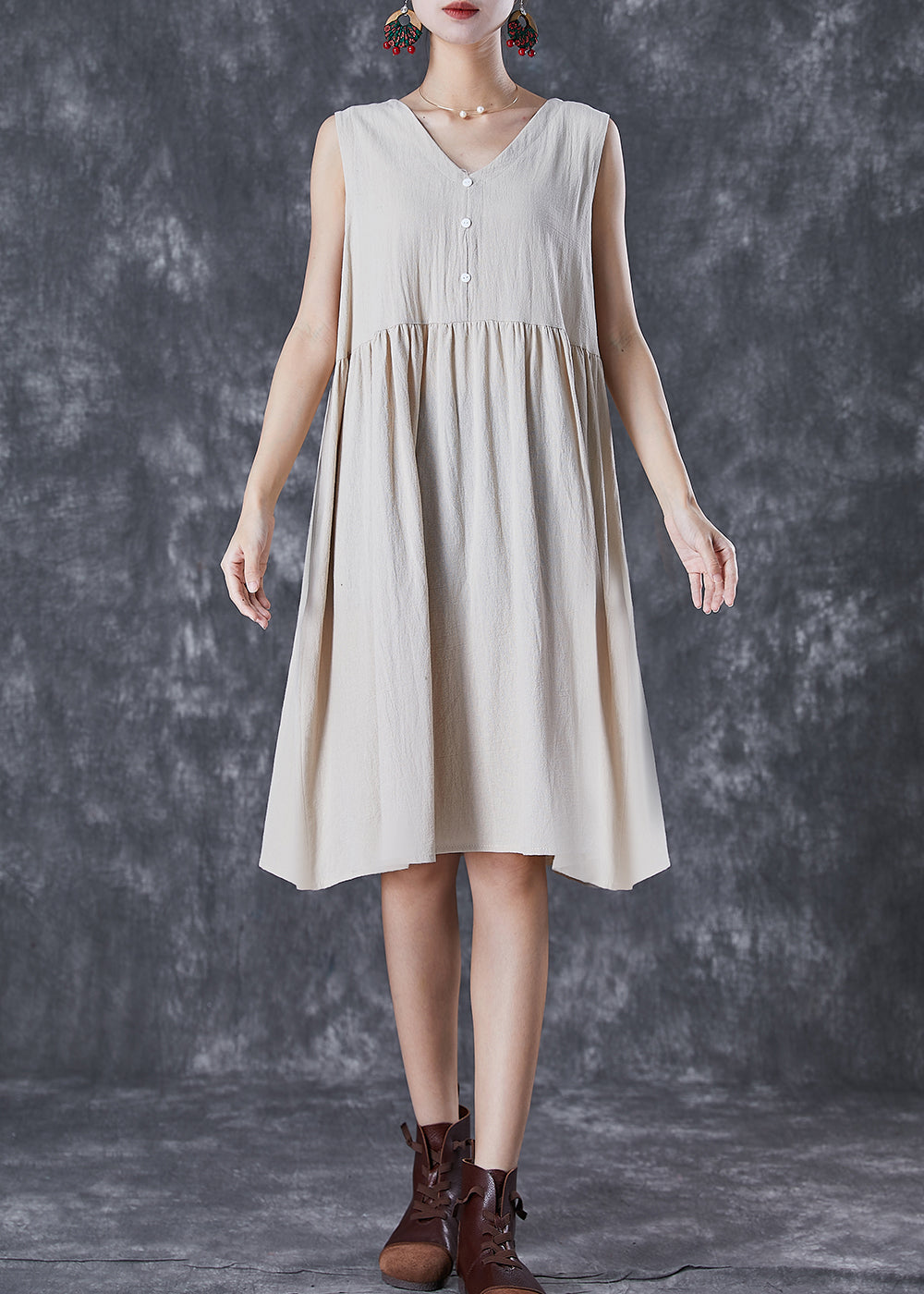 A Vintage Style Dress with Delicate Timeless Details