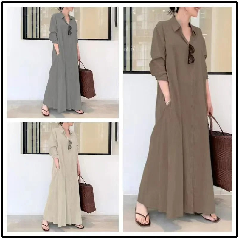 Lucia Premium Women's Long Sleeved Polo Dress Chic Silhouette Collection