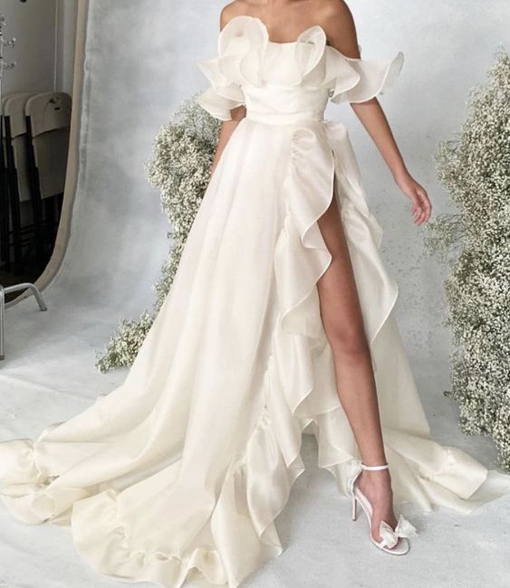 Ivory prom dresses, unique prom dresses, custom make evening dresses