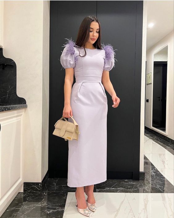 Purple Fashion Party Prom Dresses