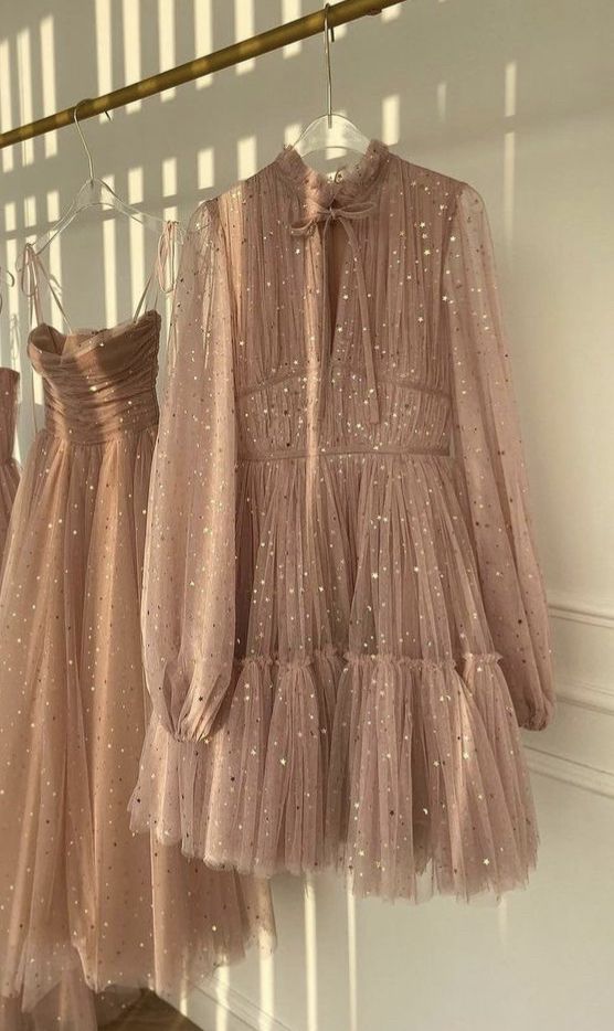 Pastel Pink Mini Dress Short Prom Dresses, Homecoming Dresses