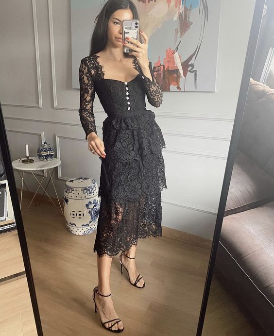 Black Party Dress Short Prom Dresses