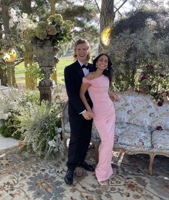 Pink Long Prom Dress, Evening Dress