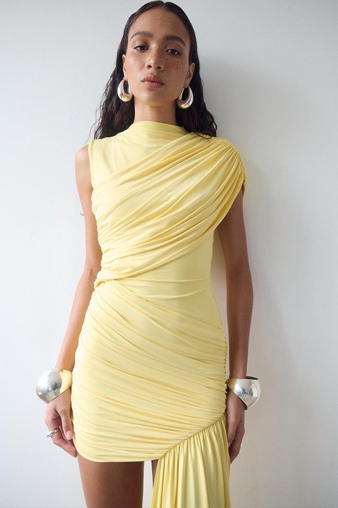 Fitted Ruffle Detail Work Dress - View 8 | VelvetHem