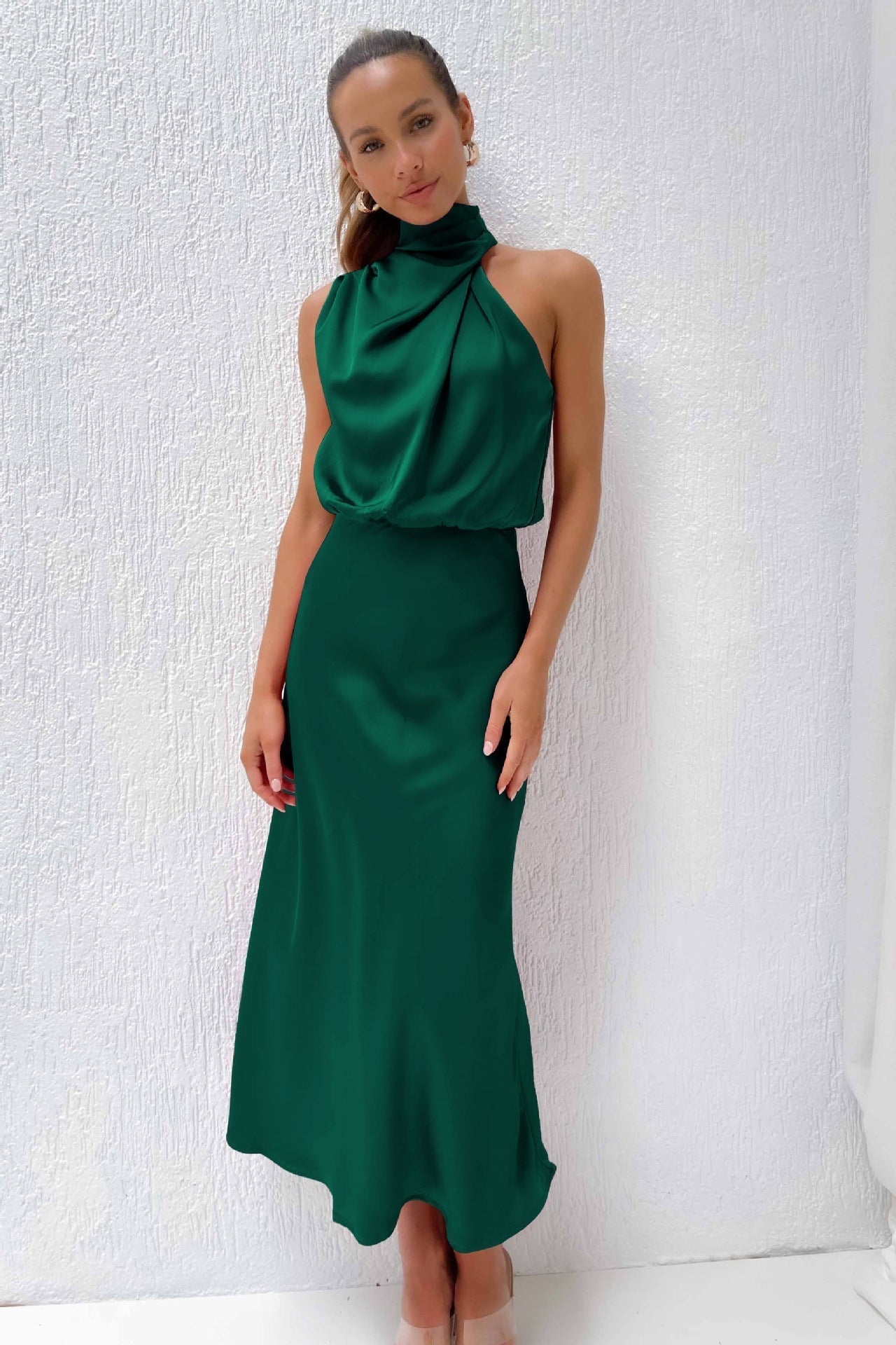 Tiffany Elegant Satin Dress