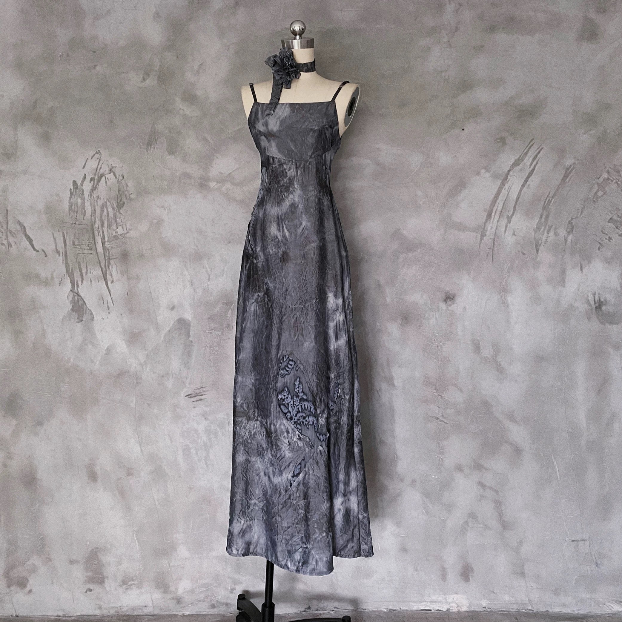 Modest A Line Spaghetti Straps Floral Lace Prom Dresses Birthday Dress For Women