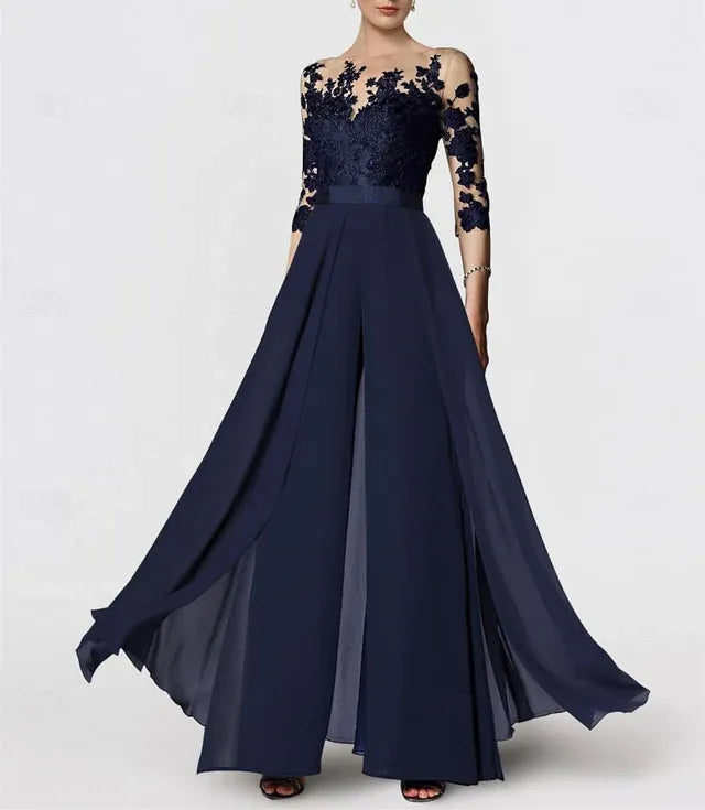 A-Line/Princess Mother of the Bride Dresses with Applique