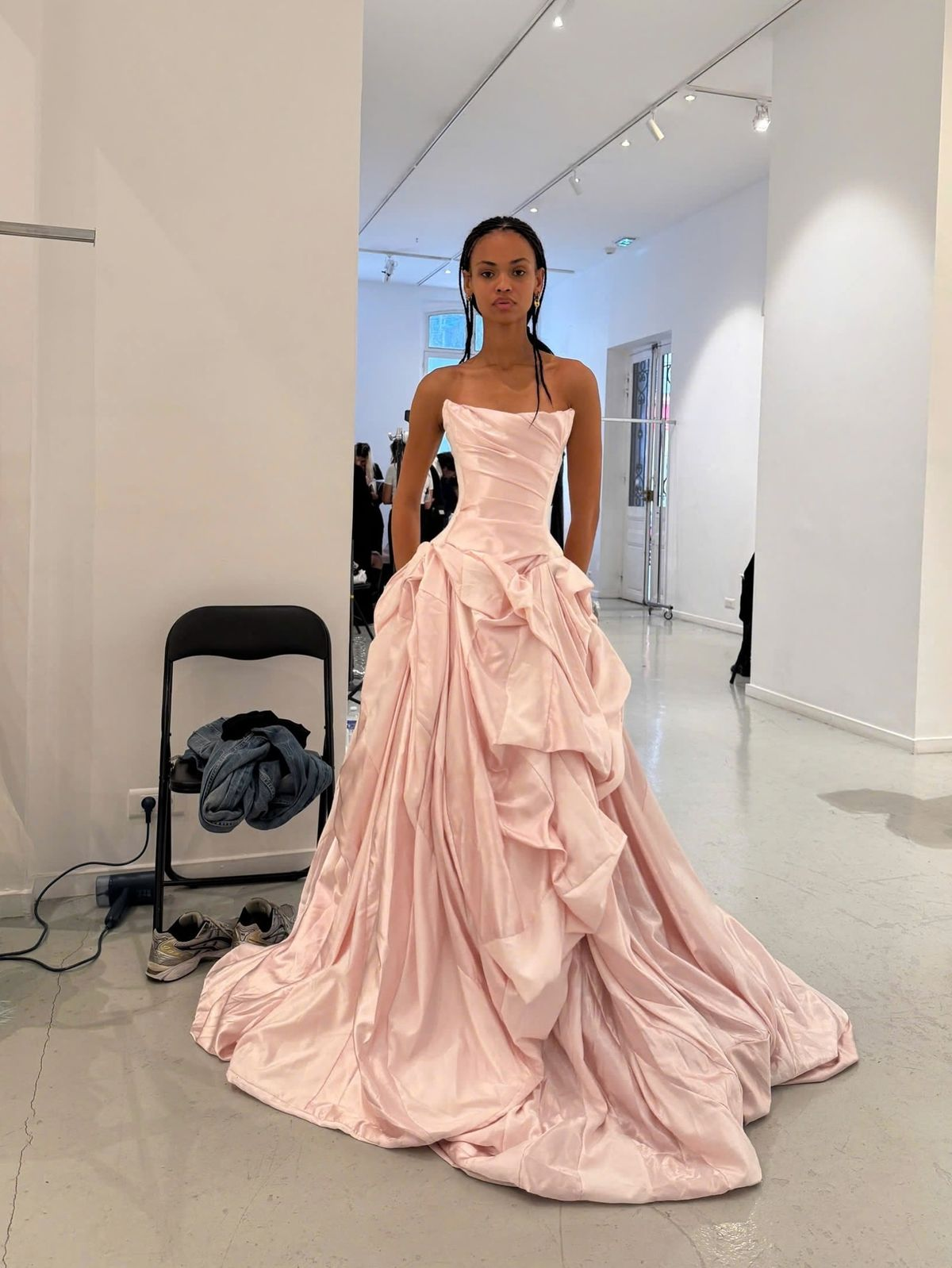 Pink Ball Gown Prom Dress Graduation Dress Evening Dress Birthday Dress - VelvetHem