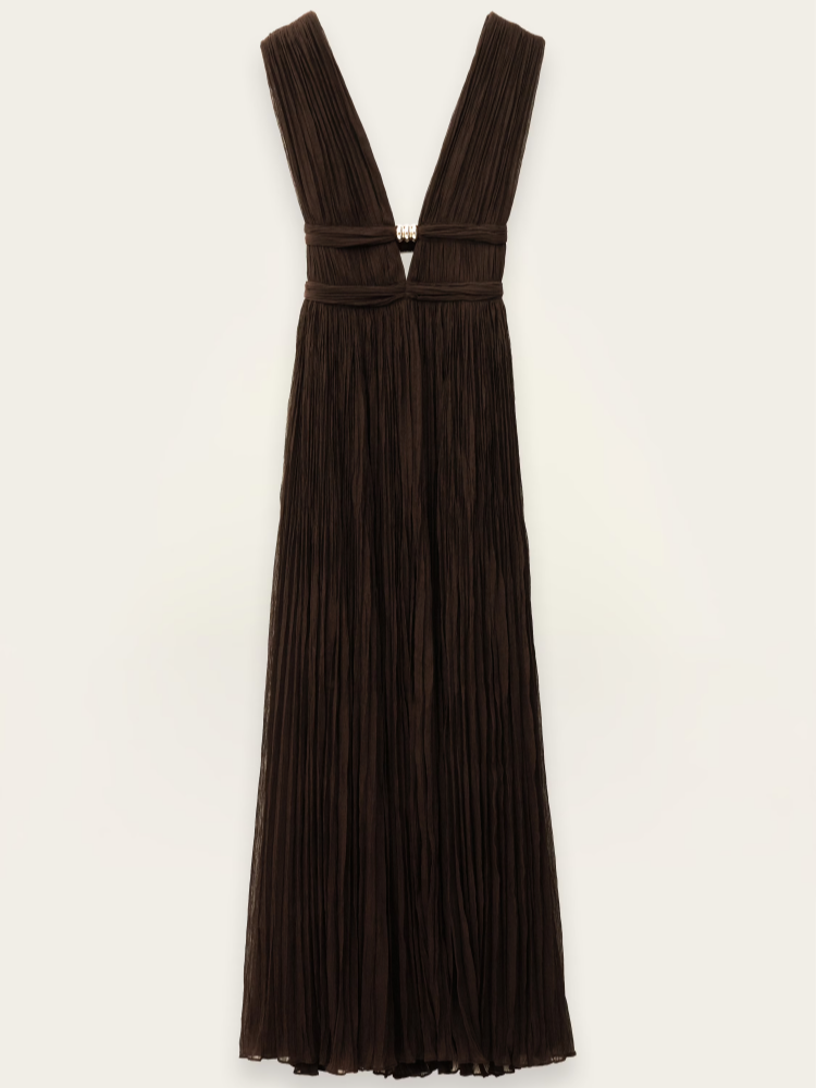 Midnight Goddess Maxi Dress