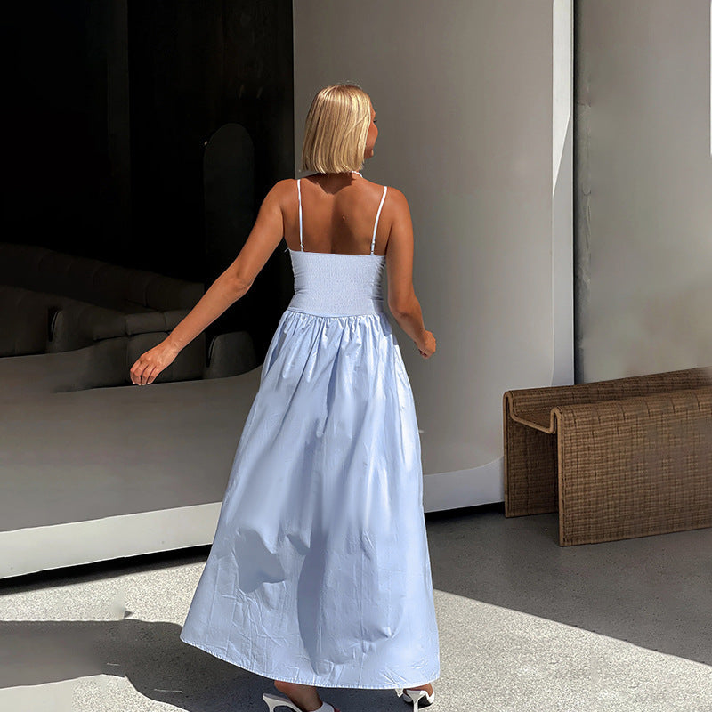 Alina Maxi Dress Light Blue